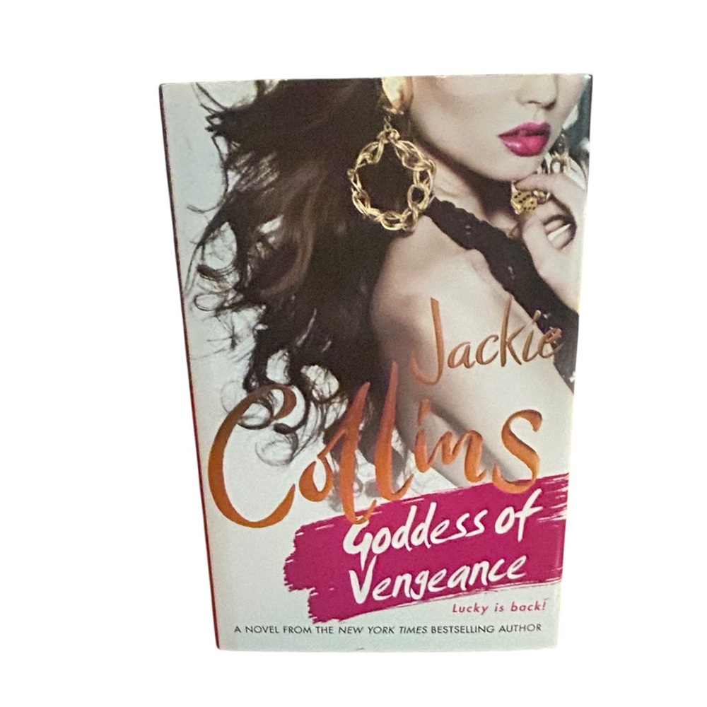 NWT First Edition “Goddess of Vengeance” Hardcover Novel by Jackie Collins